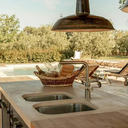 Pool Among Ancient Olive Trees In * Ostuni